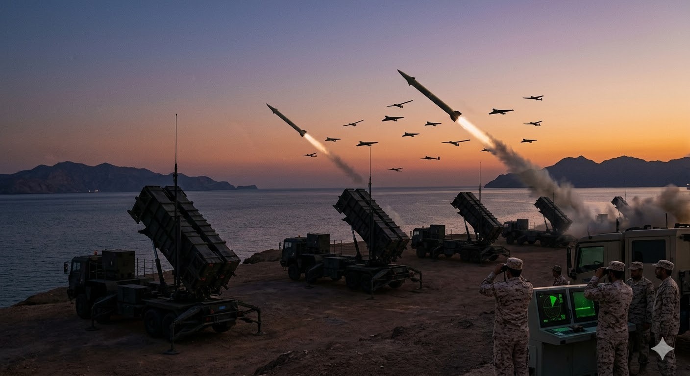 “ആധുനിക യുദ്ധമുറയുടെ ഭീകരമുഖം: മിസൈലുകളേക്കാൾ മാരകമായി ഗൾഫ് ആകാശത്ത് പറന്നെത്തിയ ആയിരക്കണക്കിന് ഡ്രോണുകൾ.”: 2650-ലേറെ ഡ്രോണുകൾ, 850 മിസൈലുകൾ; ഗൾഫ് രാജ്യങ്ങൾക്ക് നേരെ നീളുന്ന ഇറാനിയൻ പ്രകോപനം.”