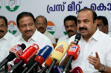 മുഖ്യമന്ത്രി കുടിച്ചുകൊണ്ടിരുന്ന കപ്പ് വീണുടഞ്ഞു. ഇനിയാ കപ്പുമായി ജനങ്ങൾക്ക് മുന്നിൽ വരരുത്. ആ കപ്പും പിടിച്ചുനിൽക്കുന്ന പടമായിരിക്കും ഇനി ഞങ്ങളുടെ പ്രചാരണ ആയുധം.”; സ്വയം സ്ഥാനാർത്ഥിയാകേണ്ട, പാർട്ടി തീരുമാനിക്കും” വി.ഡി. സതീശൻ