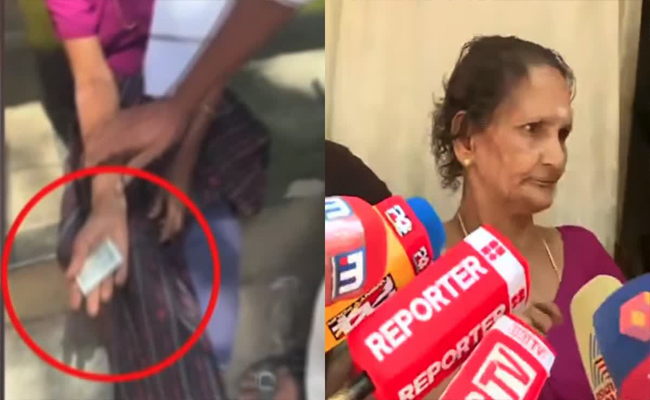 പാലക്കാട് വോട്ടർക്ക് പണം നൽകിയെന്ന് ആരോപണം; ശോഭാ സുരേന്ദ്രൻ്റെ ദൃശ്യങ്ങൾ പുറത്തുവിട്ട് യുഡിഎഫ്