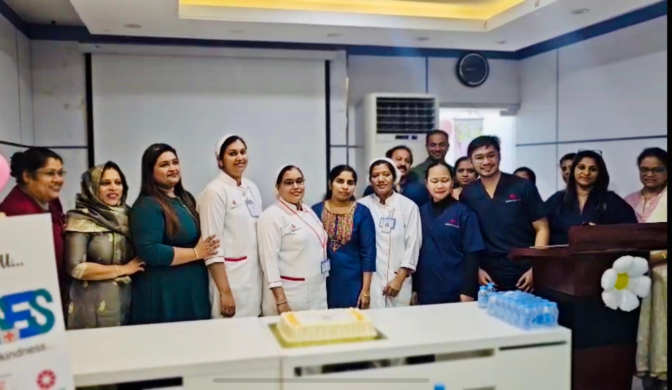ജുബൈൽ മലയാളി സമാജം ലേഡീസ് വിംഗും കിംസ് ഹോസ്പിറ്റലും സംയുക്തമായി നഴ്സസ് ദിനം ആഘോഷിച്ചു