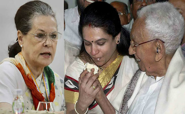 എന്തിനാണ് പിന്‍വാതിലിലൂടെ കൊണ്ടുവരാന്‍ ശ്രമിക്കുന്നത്?’; കരുണാകരന്‍ സോണിയയുമായി അകന്നതിനു കാരണം പത്മജ; വെളിപ്പെടുത്തലുമായി കെ വി തോമസ്