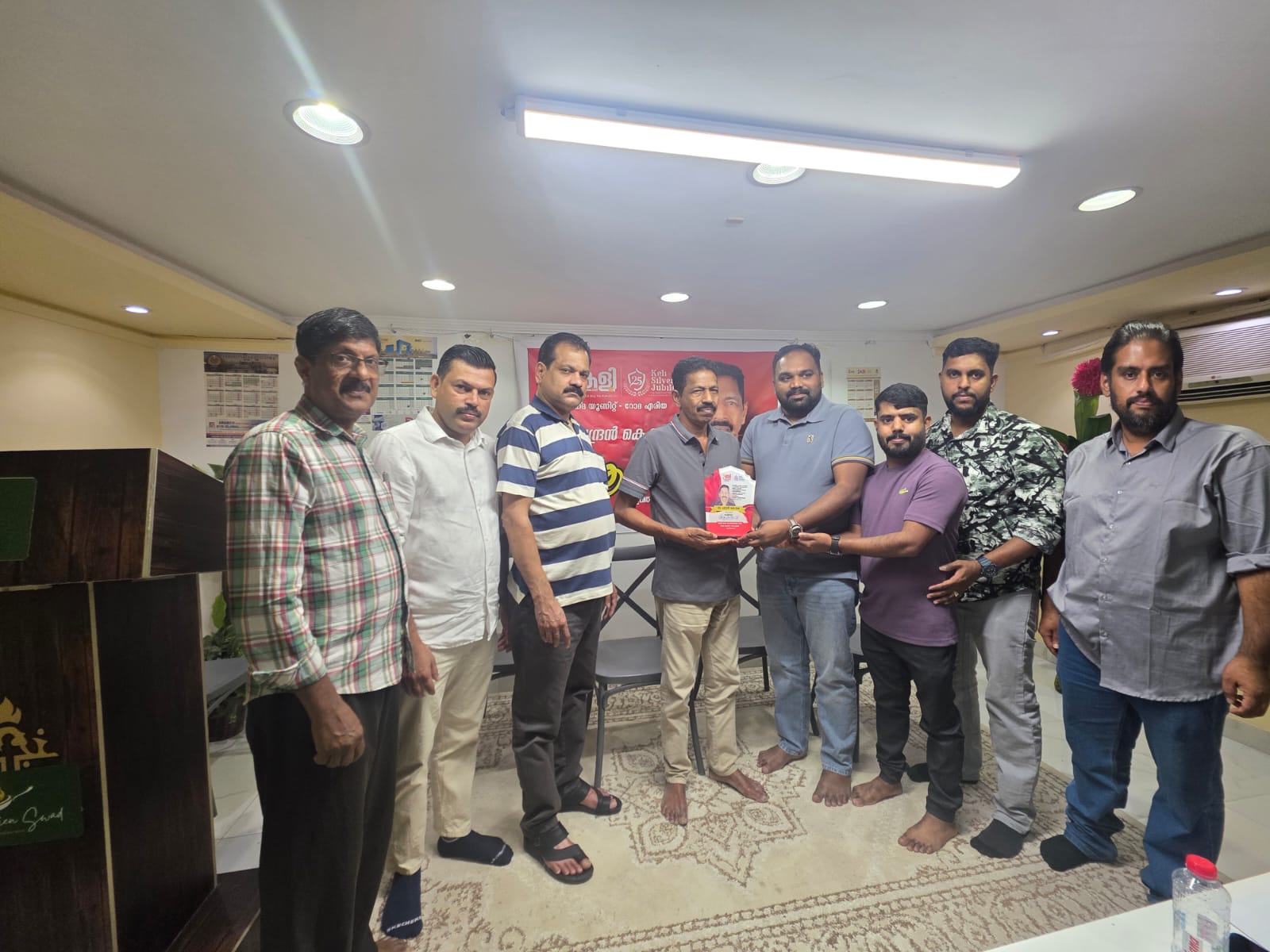 നാലു പതിറ്റാണ്ടിന്റെ പ്രവാസത്തിന് വിട; ചന്ദ്രൻ കൊച്ചു കൃഷ്ണന് കേളി യാത്രയയപ്പ് നൽകി