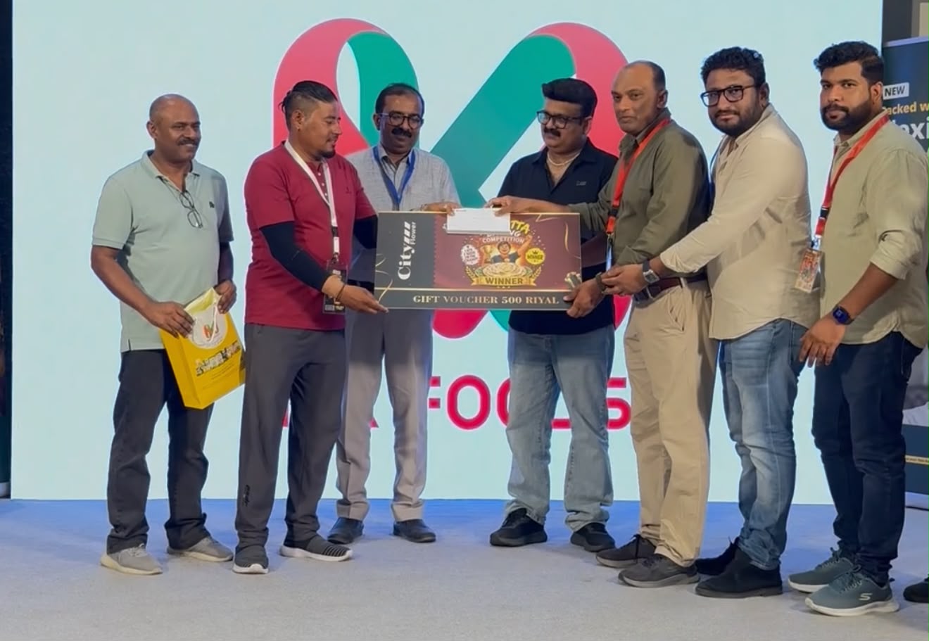 ജുബൈലിനെ ഇളക്കിമറിച്ചു സിറ്റി ഫ്ലവർ! തീറ്റ മത്സരം; 10 മിനിറ്റിൽ 8 പൊറോട്ടയടിച്ച് നേപ്പാളുകാരൻ കിരീടം ചൂടി; ആവേശമായി സംഗീത വിരുന്നും!